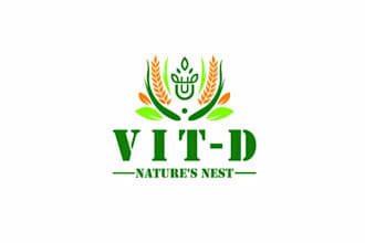 design good looking natural logo for you