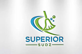 make different cleaning logo design with express delivery