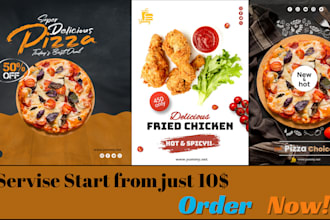 do restaurant menu and food poster design