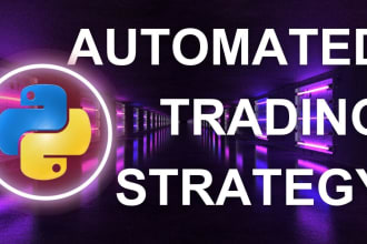 automate your trading strategy in python