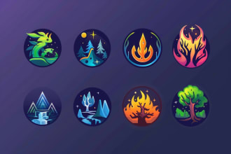 make  emerging unique and creative business logo design