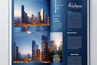 design a professional brochure or catalog