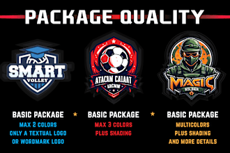 create a professional logo for your sports team, tournament, league, and event