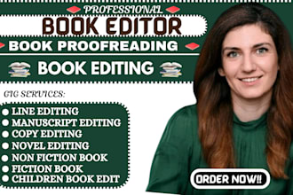 be your developmental book editor christian book editor and proofread for novels