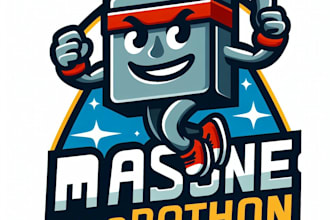 do, make, modern, awesome, marathon, uniqe, mascot, logo design
