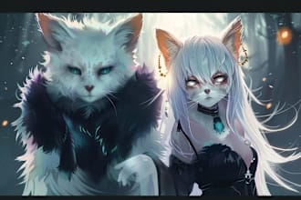 create a furry characters for you furry anime arts sonic pfp