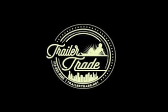 bar food trailer logo design