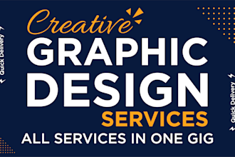 do any graphic design and adobe illustrator work you need
