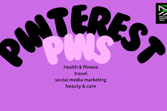 design pinterest pins flyer professionally for your store