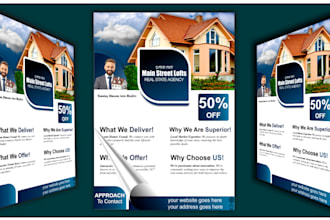 design pro flyers fast for real estate, restaurants and more