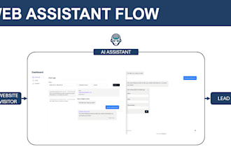 make ai assistant for customer support on your website