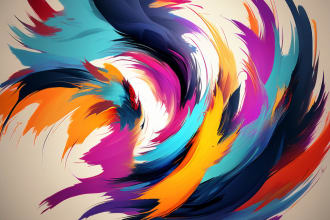 paint digital professional abstract art