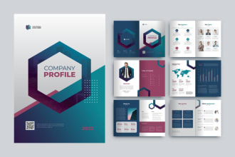 write and design persuasive company profile, brochures, business flyer