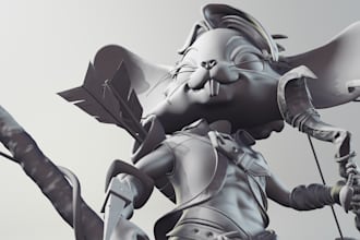 modelador de personajes 3d