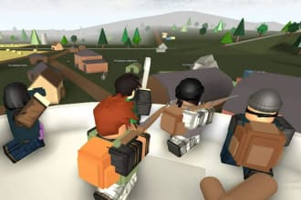 develop a full roblox game, roblox map, scripting, tycoon game, obby game