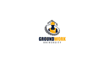 design existing ground work university logo