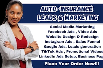 auto insurance leads car insurance leads facebook ads insurance leads google ads