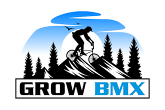 create a cutting edge and imaginative cycling logo expert