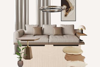 interior mood board design