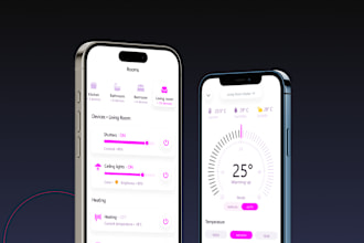 create a home automation, smart home app like google home