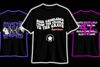 create trendy t shirt designs