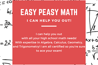 help you out with all your high school math needs making it easy