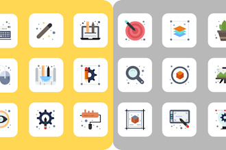 craft simple and unique custom icons