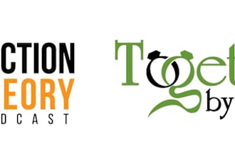 design modern podcast logo design