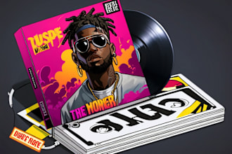 unique design mixtape covers and album covers design