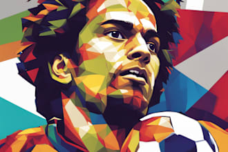 create you football wpap pop art