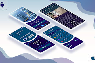 create a modern UI UX design for your mobile app focusing on