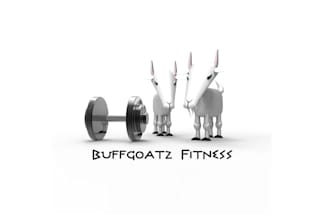 design buffgoatz personal training brand logo