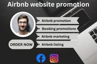 boost airbnb booking, airbnb marketing, airbnb promotion, social media promotion