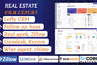 do follow up boss, kvcore real geeks lofty zbuyer zillow boomtown liondesk cinc