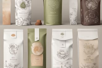 create labels and packaging for your tea or coffee