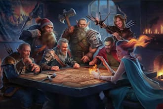draw your dnd party