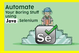 web automation with selenium java or python