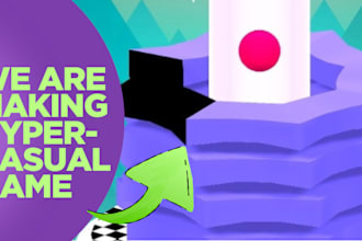 do hyper casual game with unity