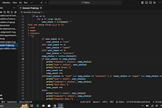 write human generated python program and algorithms