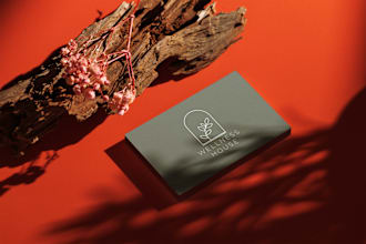 design professional modern visiting card