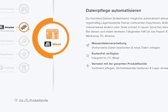 import export data, consult or help all around jtl wawi