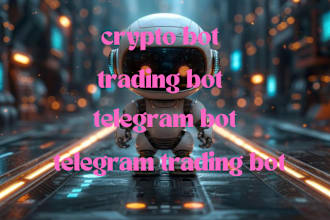 develop telegram bot, telegram crypto bot, trading bot, crypto bot