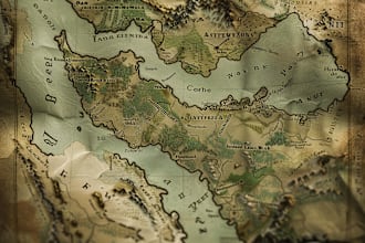 create high quality handsaw fantasy world maps