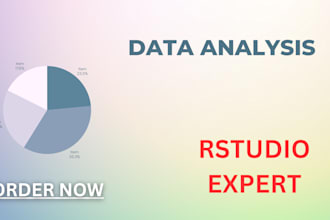 do data analysis and data visualization in rstudio, r programming