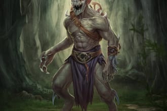 create fantasy character, monster, humanoid, dnd or similar