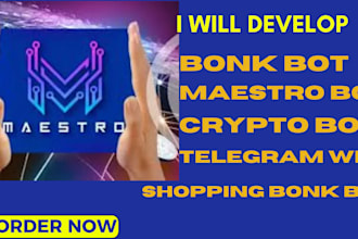 set up shopping bonk bot maestro bot bonk bot crypto bot