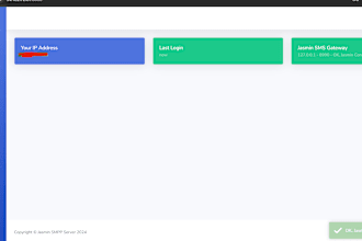 do configure jasmine SMS gateway and play SMS