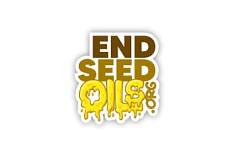 designer who wants seed oils logo