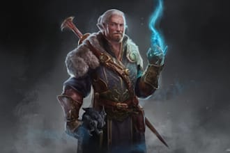 draw your d and d character art