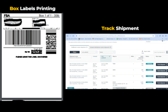 create amazon fba wholesale shipment plan, brand approval fnsku box labels, mcf
